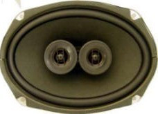 Antique Automobile 6x9 Low Profile Speaker Dual Voice Coil Speaker