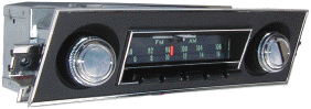 Antique 1968 Pontiac Firebird AM/FM/Stereo Radio with bluetooth