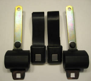 C2 Corvette 66-67 OE Style Seat Belt Set - Seatbelt Planet