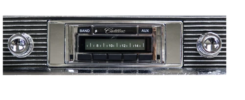 Custom AutoSound 1954-55 Cadillac USA-230 In Dash AM/FM - Custom AutoSound