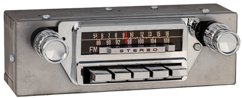 1965-66 Ford Mustang AM/FM  Radio with bluetooth - Antique Automobile Radio