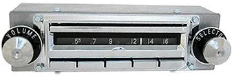 Repro 1955 Chevy Wonderbar AM/FM/Stereo Radio with bluetooth - Antique Automobile Radio