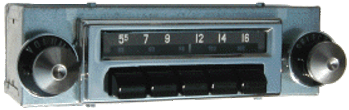 Repro 1955 Chevrolet AM/FM/Stereo Radio with bluetooth Repro 1955 Chevrolet AM/FM/Stereo Radio with bluetooth