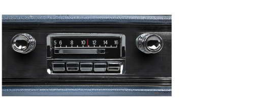 Custom Autosound Slidebar Radio for '64-'66 Mustang