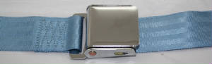 Aftermarket 2pt Chrome Lift Lap Belt Replacement 90"