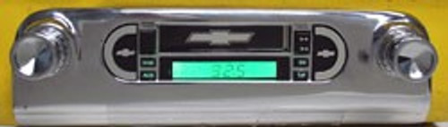 Custom AutoSound 1953-54 Belair USA-230 w/OEM PB Radio AM/FM 2