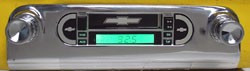 Custom AutoSound 1953-54 Belair USA-230 w/OEM PB Radio AM/FM 2 - Custom AutoSound