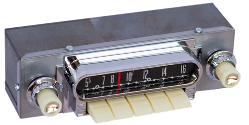 1960-61 Ford Ranchero AM/FM/Stereo Radio with bluetooth 1 - Antique Automobile Radio