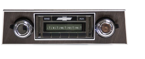Custom AutoSound 1970-81 Camaro USA-230 In Dash AM/FM - Custom AutoSound