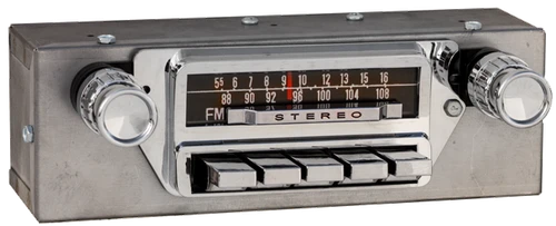 1965-66 Ford Ranchero AM/FM  Radio with bluetooth - Antique Automobile Radio