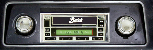 Custom AutoSound 1954-56 Buick Roadmaster USA-230 In Dash AM/FM - Custom AutoSound
