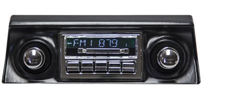 Custom Autosound Slidebar Radio for '68-'76 Corvette W/Bluetooth