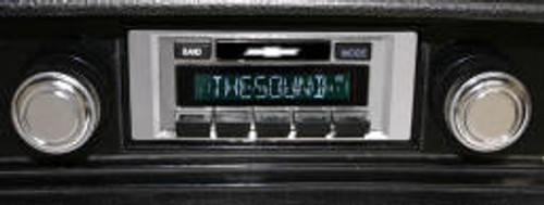 Custom AutoSound 1969-72 El Camino USA-630 In Dash AM/FM