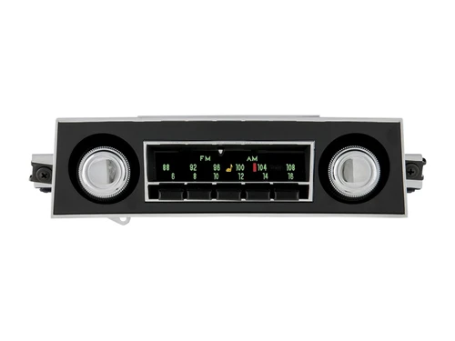 (In Stock) Repro 1967 Pontiac Firebird AM/FM/Stereo Radio with bluetooth - Antique Automobile Radio