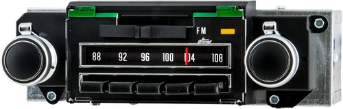 1970 Chevelle SS AM FM Stereo Radio with bluetooth - Antique Automobile Radio