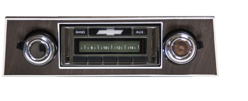 Custom AutoSound 1967-68 Camaro USA-230 In Dash AM/FM - Custom AutoSound