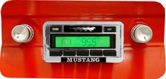 Custom AutoSound 1974-78 Mustang USA-230 In Dash AM/FM - Custom AutoSound