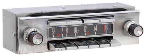 1957 Ford Custom, Fairlane, Ranchero, Station Wagon Am/FM Radio with bluetooth 2 - Antique Automobile Radio
