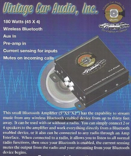 Bluetooth Amplifier - Custom AutoSound