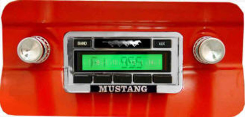 Custom AutoSound 1964.5-66 Mustang USA-230 In Dash AM/FM