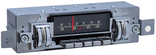 1968 Plymouth Valiant AM/FM/Stereo Radio (except Rallye Dash) with bluetooth - Antique Automobile Radio