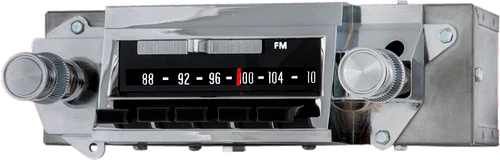 1966 Chevelle AM FM Stereo Radio with bluetooth - Antique Automobile Radio