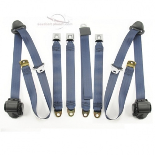 Seatbelt Planet 1980-86 Bronco-Bench Seat Kit (Dvr./Pass/Ctr.)