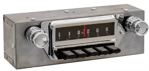 1964 Ford Mustang AM/FM Stereo Radio with bluetooth - Antique Automobile Radio