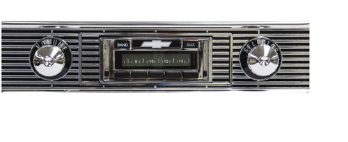 Custom AutoSound 1956 Chevy Tri 5 USA-230 In Dash AM/FM - Custom AutoSound