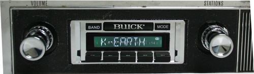 Custom AutoSound 1968-72 Buick Skylark USA-630 In Dash AM/FM - Custom AutoSound