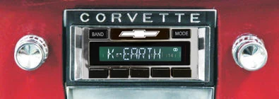 Custom AutoSound 1953-57 Corvette USA-630 In Dash AM/FM - Custom AutoSound