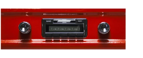 Custom AutoSound 1960-63 Chevy Truck USA-230 In Dash AM/FM - Custom AutoSound