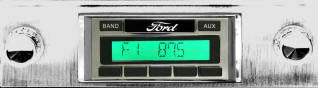 Custom AutoSound 1963-64 Galaxie USA-230 In Dash AM/FM - Custom AutoSound