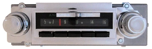 Repro 1964 Chevy AM/FM/Stereo Radio with bluetooth - Antique Automobile Radio