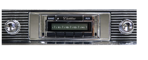 Custom AutoSound 1963-64 Cadillac USA-230 In Dash AM/FM - Custom AutoSound