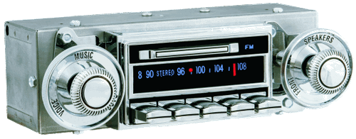 1970-72 Oldsmobile F-85/Cutlass/442 Stereo Radio with bluetooth 1 - Antique Automobile Radio