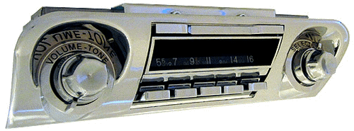 Repro 1959-60 Chevrolet Wonderbar AM/FM/Stereo Radio with bluetooth Repro 1959-60 Chevrolet Wonderbar AM/FM/Stereo Radio with bluetooth