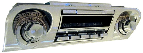 Repro 1959-60 Chevrolet Wonderbar AM/FM/Stereo Radio with bluetooth - Antique Automobile Radio