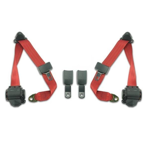 1988 Alfa Romeo Quadrifoglio, Driver & Passenger Seat Belt Kit - Seatbelt Planet