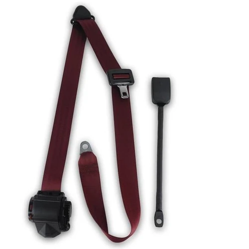 1958-1971 Austin Healey Sprite End Release Retractable Lap & Shoulder Seat Belt - Seatbelt Planet