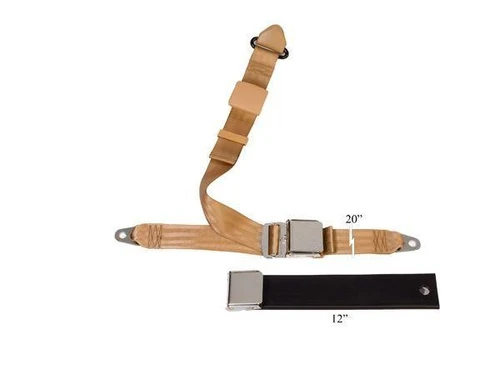 1958-1971 Austin Healey Sprite, Lift Latch Buckle, Lap & Shoulder Seat Belt - Seatbelt Planet