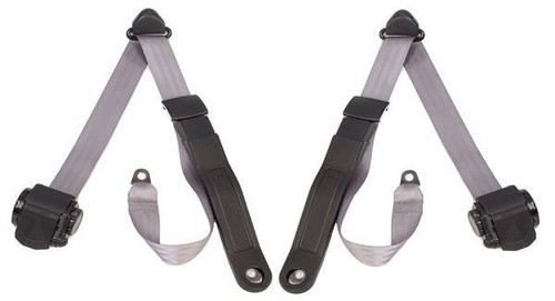 1970-1973 Datsun 240Z, Driver & Passenger Seat Belt Kit - Seatbelt Planet