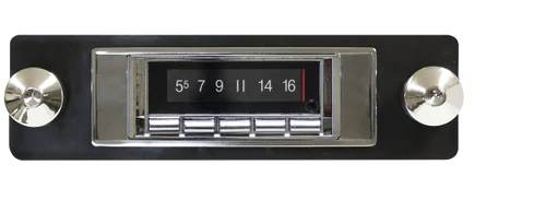 Custom AutoSound 1955 Chevy 210 USA-740 In Dash AM/FM - Custom AutoSound