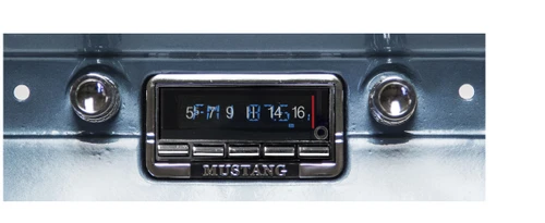 Custom AutoSound 1964.5-66 Mustang USA-740 In Dash AM/FM - Custom AutoSound - image 2