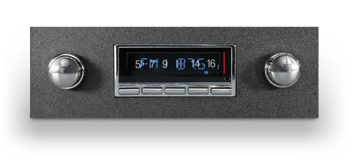 Custom Autosound USA-740 IN DASH AM/FM for Dodge Van - Custom AutoSound