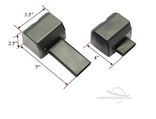 Seatbelt Planet 2Pt Retractable End Release Cable or Bracket Buckle - Seatbelt Planet - image 2