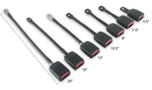Seatbelt Planet 2Pt Lap Retractable 3" Wide End Release Buckle - Seatbelt Planet - image 2