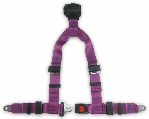 Seatbelt Planet 4-Point Retractable Y Harness Push Button Style Buckle - Seatbelt Planet