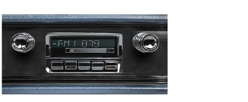 Custom Autosound 1955- 1956 Chevy Belair Slidebar Radio - Vintage