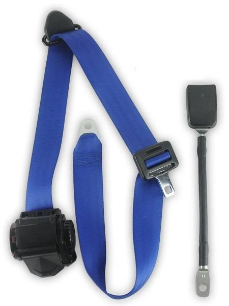 1955-1979 Volkswagen Bus, Driver or Passenger, Seat Belt - Seatbelt Planet